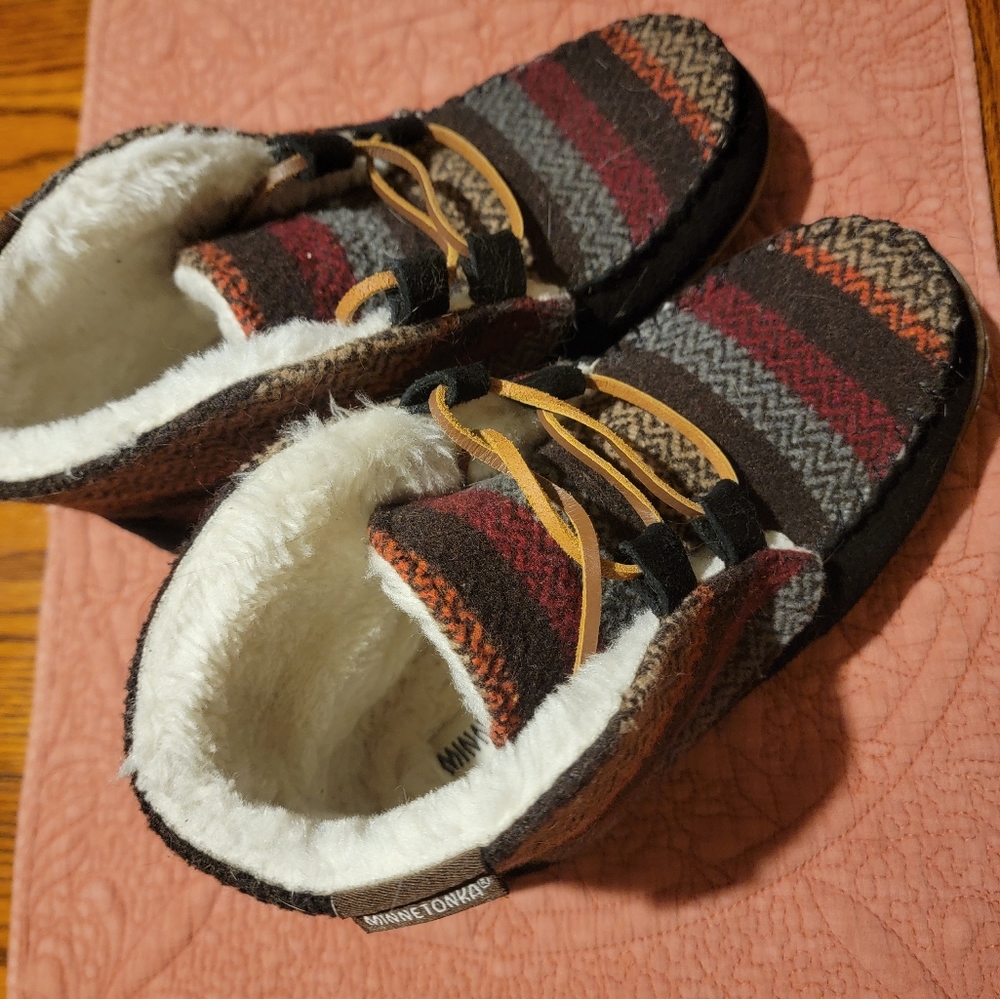 Minnetonka booties